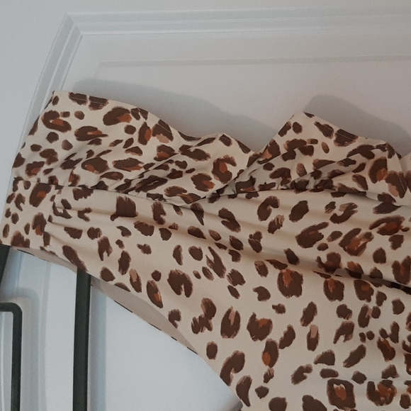 Express leopard print maxi XS NWT - Picture 5 of 10